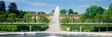 Fountain in a Garden, Potsdam, Germany Wall Decal by Panoramic Images 