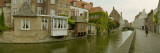 Houses Along a Channel, Bruges, West Flanders, Belgium Wall Decal by Panoramic Images 