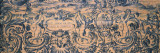 Detail of Azulejo Art on the Wall of a Church, Carmo Church, Porto, Portugal Wall Decal by Panoramic Images 
