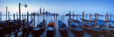 Row of Gondolas Moored Near a Jetty, Venice, Italy Wall Decal by  Panoramic Images