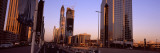 Traffic on the Road, Sheikh Zayed Road, Dubai, United Arab Emirates Wall Decal by Panoramic Images 
