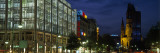 Church in a City, Kaiser Wilhelm Memorial Church, Kurfurstendamm, Berlin, Germany Wall Decal by Panoramic Images 