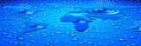 World Map Formed with Water Drops Kalkomania ścienna autor Panoramic Images World Map Formed with Water Drops Kalkomania ścienna autor Panoramic Images