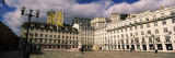 Facade of Buildings, Praca Do Municipio, Lisbon, Portugal Wall Decal by Panoramic Images 