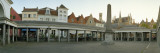 Facade of an Old Fish Market, Vismarkt, Bruges, West Flanders, Belgium Wall Decal by Panoramic Images 