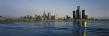 Buildings at the Waterfront, Detroit, Michigan, USA Wall Decal by  Panoramic Images