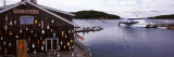 Lobster Buoys Hanging on a Store, Bar Harbor, Mount Desert Island, Hancock County, Maine, USA Wall Decal by Panoramic Images 