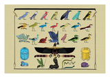 Birds and Other Creatures from Egyptian Monuments Vinilos decorativos por J. Gardner Wilkinson Birds and Other Creatures from Egyptian Monuments Vinilos decorativos por J. Gardner Wilkinson