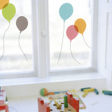 Balloons  (Window Decal) Autocollant mural