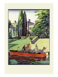 Masion, Cruiser Wall Decal by Edward A. Wilson