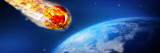 Fiery Comet Heading Towards the Earth Wall Decal by Panoramic Images 