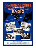 Signal Corps Wall Decal by Harry S. Mueller
