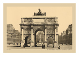 Carousal Triumphal Arch and Monument Gambetta Wall Decal by Helio E. Ledeley