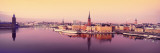 Reflection of Buildings in a Lake, Lake Malaren, Riddarholmen, Gamla Stan, Stockholm, Sweden Wall Decal by  Panoramic Images
