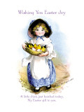 Wishing You Easter Joy Wall Decal by Ellen H. Clapsaddle