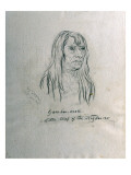 Portrait of Yam-Hoo-Moh Little Chief of the Nez Perces Giclee Print by Gustav Sohon
