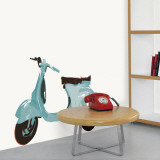 Vespa Wandabziehbild