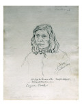 A-Kah-To-An-Ish Magpie Leggings or Welaptolleek Cayuse Chief Giclee Print by Gustav Sohon