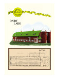 Dairy Barn Wall Decal by Geo E. Miller