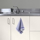 Blue tea towel (Water Resistant Decal) Väggdekal