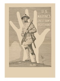 U.S. Marines, Uncle Sam's Right Hand Vinilos decorativos por R. Mcbride U.S. Marines, Uncle Sam's Right Hand Vinilos decorativos por R. Mcbride