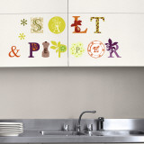 Salt & Pepper (Water Resistant Decal) Wall Decal
