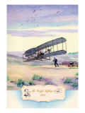The Wright Biplane, 1903 Wall Decal by Charles H. Hubbell