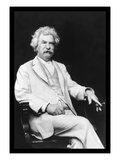 Mark Twain Wall Decal by A.f. Bradley