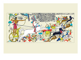 Battle Scene of Seti I and the Khita Vinilos decorativos por J. Gardner Wilkinson Battle Scene of Seti I and the Khita Vinilos decorativos por J. Gardner Wilkinson