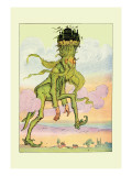 Ruggedo Tramping Like a Giant Wall Decal by John R. Neill