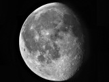Waning Moon Photographic Print by Stocktrek Images 