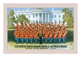The United States Marine Band at the White House Autocollant mural par W.l. Radcliffe