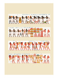 Asiatic and Aethiopian Tributaries from the Tomb of Rekhmara Vinilos decorativos por J. Gardner Wilkinson Asiatic and Aethiopian Tributaries from the Tomb of Rekhmara Vinilos decorativos por J. Gardner Wilkinson