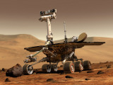 Artist's Rendition of Mars Rover Photographic Print by Stocktrek Images 