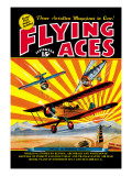 Flying Aces over the Rising Sun Wall Decal by C. B. Mayshark