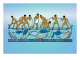 Fishing with a Drag Net Vinilos decorativos por J. Gardner Wilkinson Fishing with a Drag Net Vinilos decorativos por J. Gardner Wilkinson