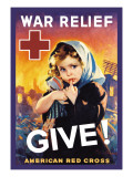 War Relief, Give! Veggoverføringsbilde av F. Sands Brunner War Relief, Give! Veggoverføringsbilde av F. Sands Brunner