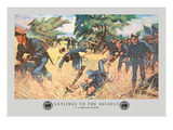Gatlings to the Assault Wall Decal by Hugh Charles Mcbarron Jr.