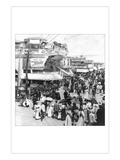 The Atlantic City Boardwalk Wall Decal by B.w. Kilburn