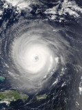 Hurricane Isabel North of Puerto Rico Photographic Print by Stocktrek Images 