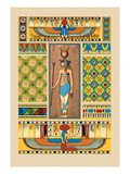 Egyptian Ornamental Patterns Wall Decal by J. Gardner Wilkinson