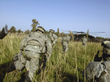 US Army Soldiers Prepare to Board a UH-60 Black Hawk Helicopter Photographic Print by Stocktrek Images 