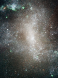 Central Region of the Barred Spiral Galaxy NGC 1313 Photographic Print by Stocktrek Images 