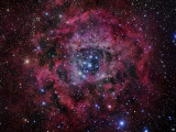 The Rosette Nebula Photographic Print by Stocktrek Images 