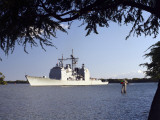 USS Mobile Bay Photographic Print by Stocktrek Images 