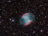 The Dumbbell Nebula Photographic Print by Stocktrek Images 