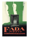 Fada Radio, La Aristocracia de la Radio Wall Decal by M. Miralles