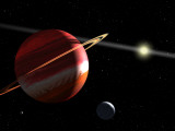 This is an Artist's Concept of a Jupiter-Mass Planet Orbiting the Nearby Star Epsilon Eridani Photographic Print by Stocktrek Images 