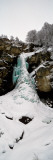 View of a Frozen Waterfall, Valais Canton, Switzerland Vinilos decorativos por Panoramic Images View of a Frozen Waterfall, Valais Canton, Switzerland Vinilos decorativos por Panoramic Images