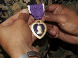 A Light Armored Vehicle Commander was Awarded the Purple Heart Photographic Print by Stocktrek Images 